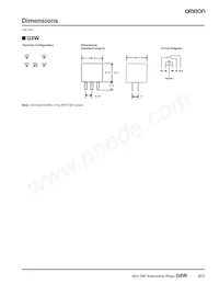 G8W-1C7T-R-DC12 Datasheet Pagina 2