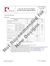 KX126-1063 Datasheet Pagina 7