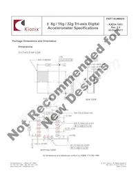KX224-1053-SR Datasheet Pagina 14