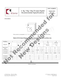 KX224-1053-SR Datasheet Pagina 15