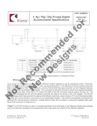 KX224-1053-SR Datasheet Pagina 19