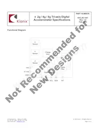 KXCJB-1041-SR Datasheet Pagina 2