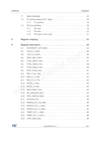 LPS22HDTR Datasheet Pagina 3