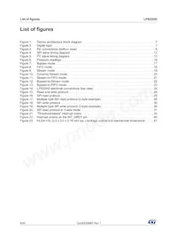 LPS22HDTR Datasheet Pagina 6