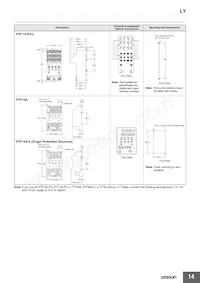 LY4N-AC50 Datasheet Pagina 14