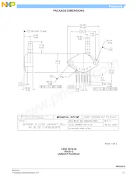 MPX5010DP1 Datasheet Page 11