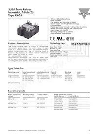 RA2A48D40 Datasheet Cover