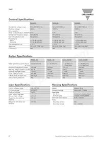 RA2A48D40 Datasheet Page 2