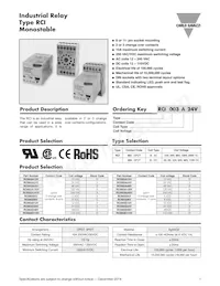 RCI003D24V Datasheet Copertura