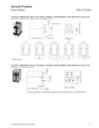 SZR-LY4-N1-DC12V Datasheet Pagina 7