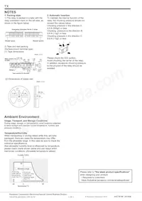 TX2-LT-2.4V Datasheet Pagina 6