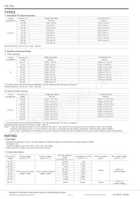 TX2SL-LT-4.5V-TH Datasheet Page 2