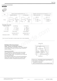 TX2SL-LT-4.5V-TH Datasheet Pagina 5