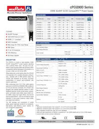 CPCI200D-2C Datenblatt Cover