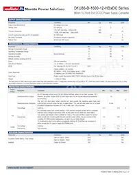 D1U86-D-1600-12-HB4DC Datasheet Pagina 2