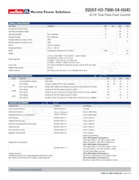 D2U5T-H3-7000-54-HU4C Datasheet Pagina 3