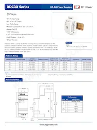 DDC3024S15數據表 封面