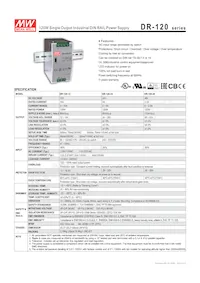DR-120-48 Datasheet Cover