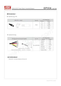 GP50A13A-R1B Datasheet Pagina 4