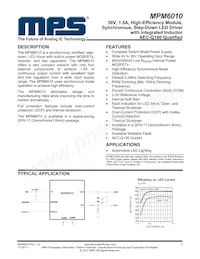 MPM6010GQVE-AEC1-P Datenblatt Cover