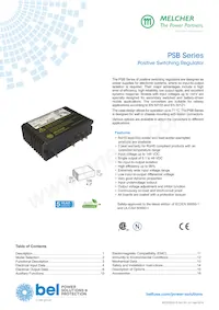PSB483A-7IR數據表 封面