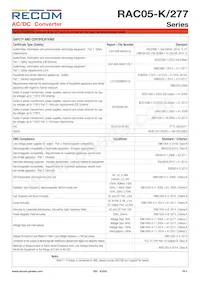 RAC05-12SK/277/W Datasheet Page 5
