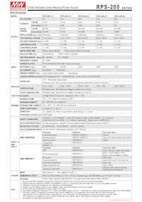 RPS-200-48-C Datasheet Pagina 2