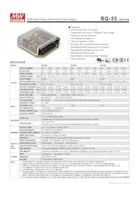 RQ-50C Datasheet Cover