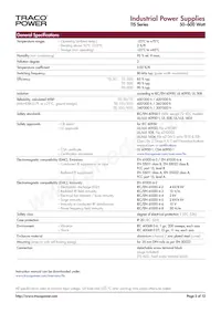 TIS 600-124 UDS Datasheet Pagina 3