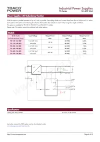 TIS 600-124 UDS Datasheet Pagina 4