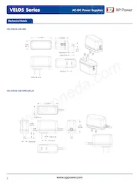 VEL05US060-UK-JA Datasheet Page 3