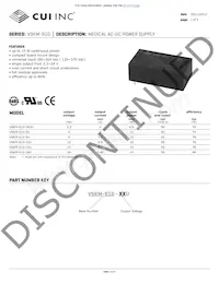 VSKM-S10-5U Datasheet Cover