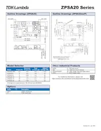 ZPSA20-12/P Datasheet Pagina 2
