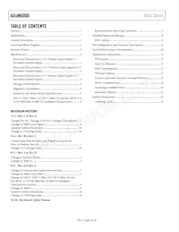 ADUM6000ARIZ-RL Datasheet Pagina 2