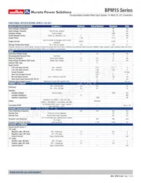 BPM15-050-Q12N-C Datasheet Pagina 7