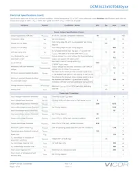 DCM3623T50T0480M00 Datasheet Page 7