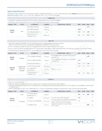 DCM3623T50T0480M00 Datasheet Page 8