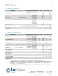 DFC10E24S5 Datasheet Page 3