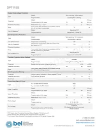 DP7115G Datasheet Pagina 4