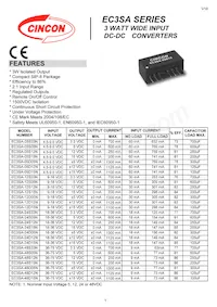 EC3SA-48D15N Datasheet Cover