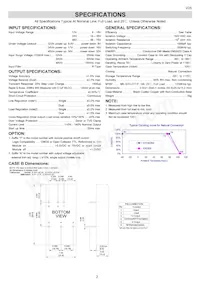 EC5BU-48D15T Datasheet Pagina 2
