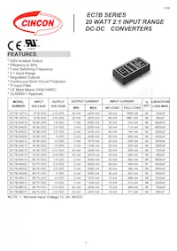 EC7B-48D15NS Datasheet Copertura