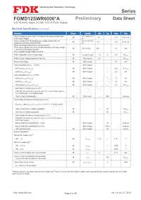FGMD12SWR6006PA Datenblatt Seite 3