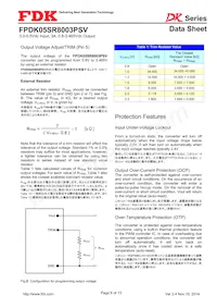 FPDK05SR8003PSV Datenblatt Seite 6