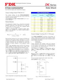 FPDK12SR8006PSV數據表 頁面 6