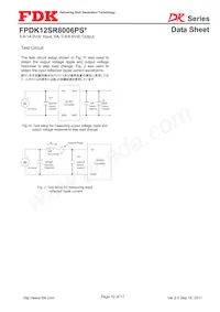 FPDK12SR8006PSV數據表 頁面 10
