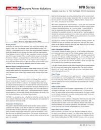 HPH-5/40-D48NB-C Datasheet Page 10
