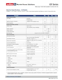 ICF0719V1PTC Datasheet Page 2