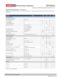 ICF0719V1PTC Datasheet Page 3