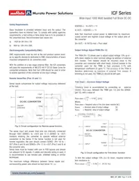 ICF0719V1PTC Datasheet Page 11